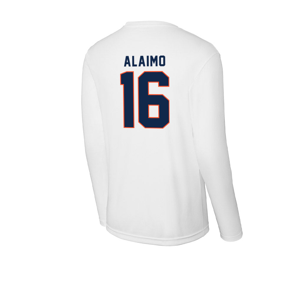 Virginia - NCAA Women's Lacrosse : Madison Alaimo - Activewear Long Sleeve T-Shirt-1