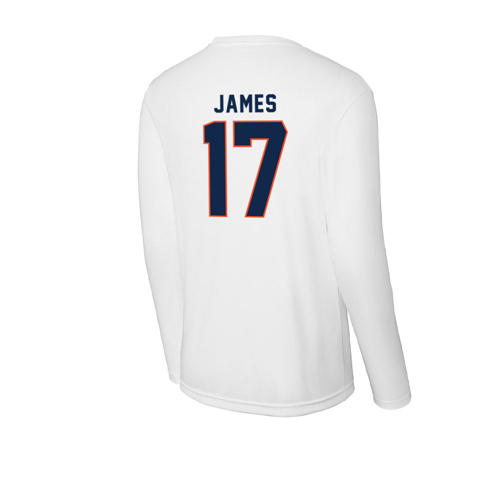 Virginia - NCAA Baseball : Chone James - Activewear Long Sleeve T-Shirt