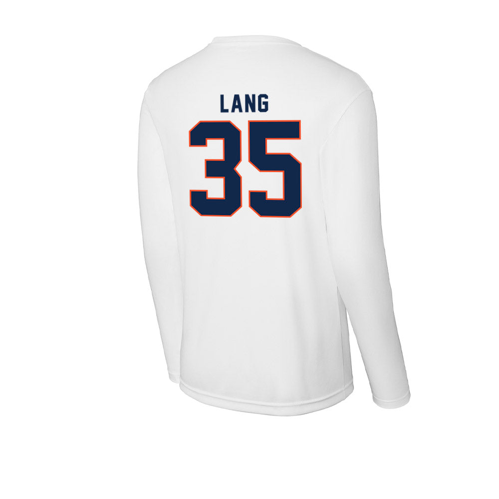 Virginia - NCAA Men's Basketball : Carter Lang - Activewear Long Sleeve T-Shirt