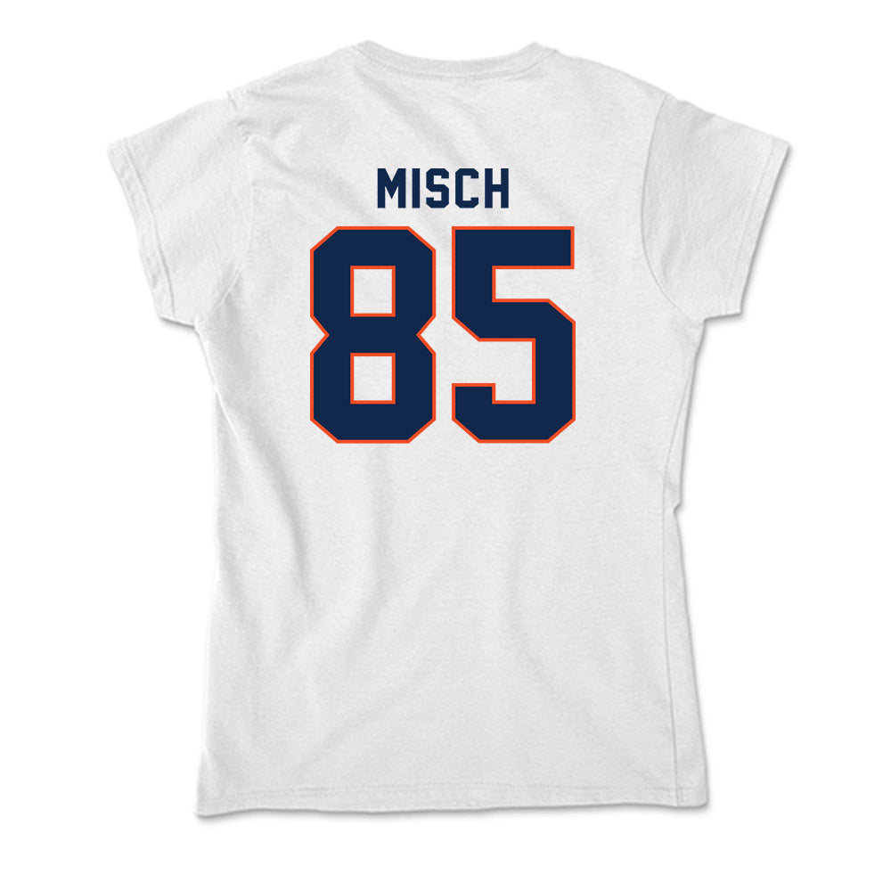 Virginia - NCAA Football : Grant Misch - Soft Style Women’s T-Shirt-1