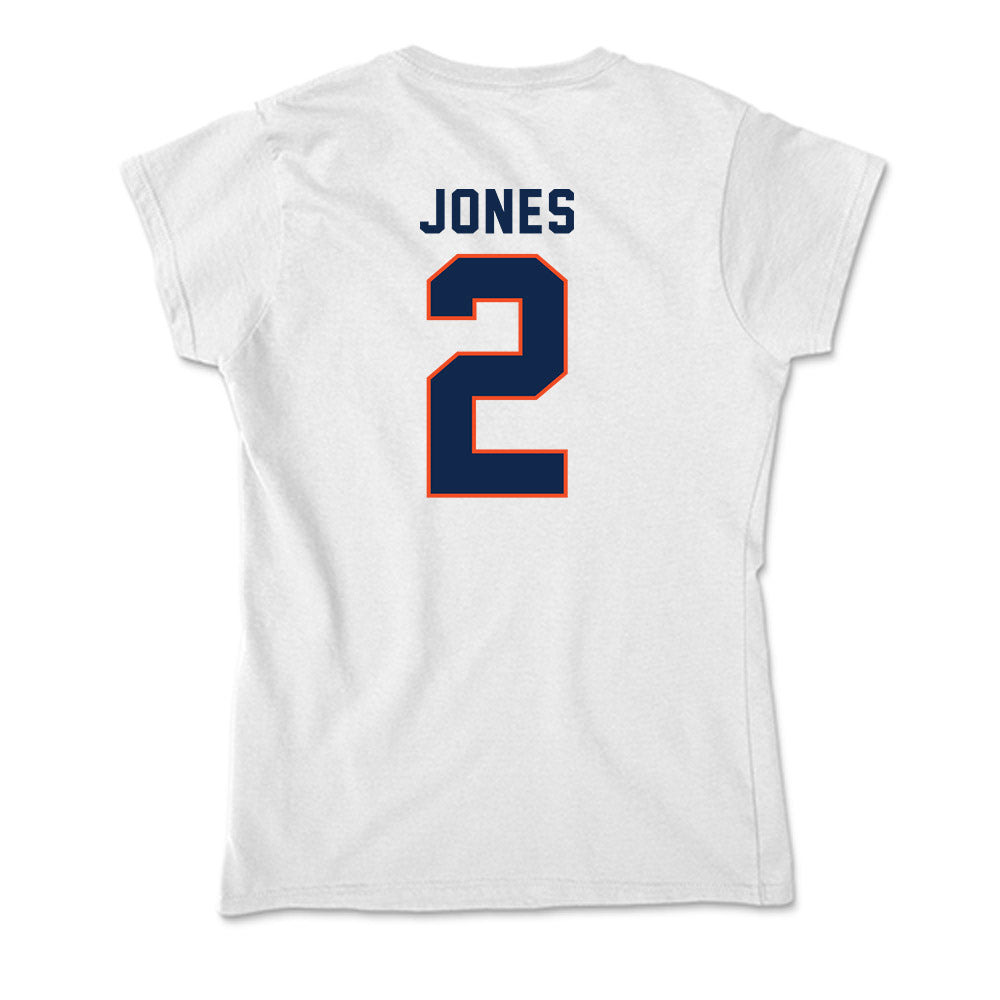 Virginia - NCAA Football : Perris Jones - Soft Style Women’s T-Shirt-1