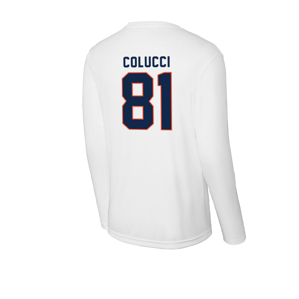 Virginia - NCAA Men's Lacrosse : Thomas Colucci - Activewear Long Sleeve T-Shirt