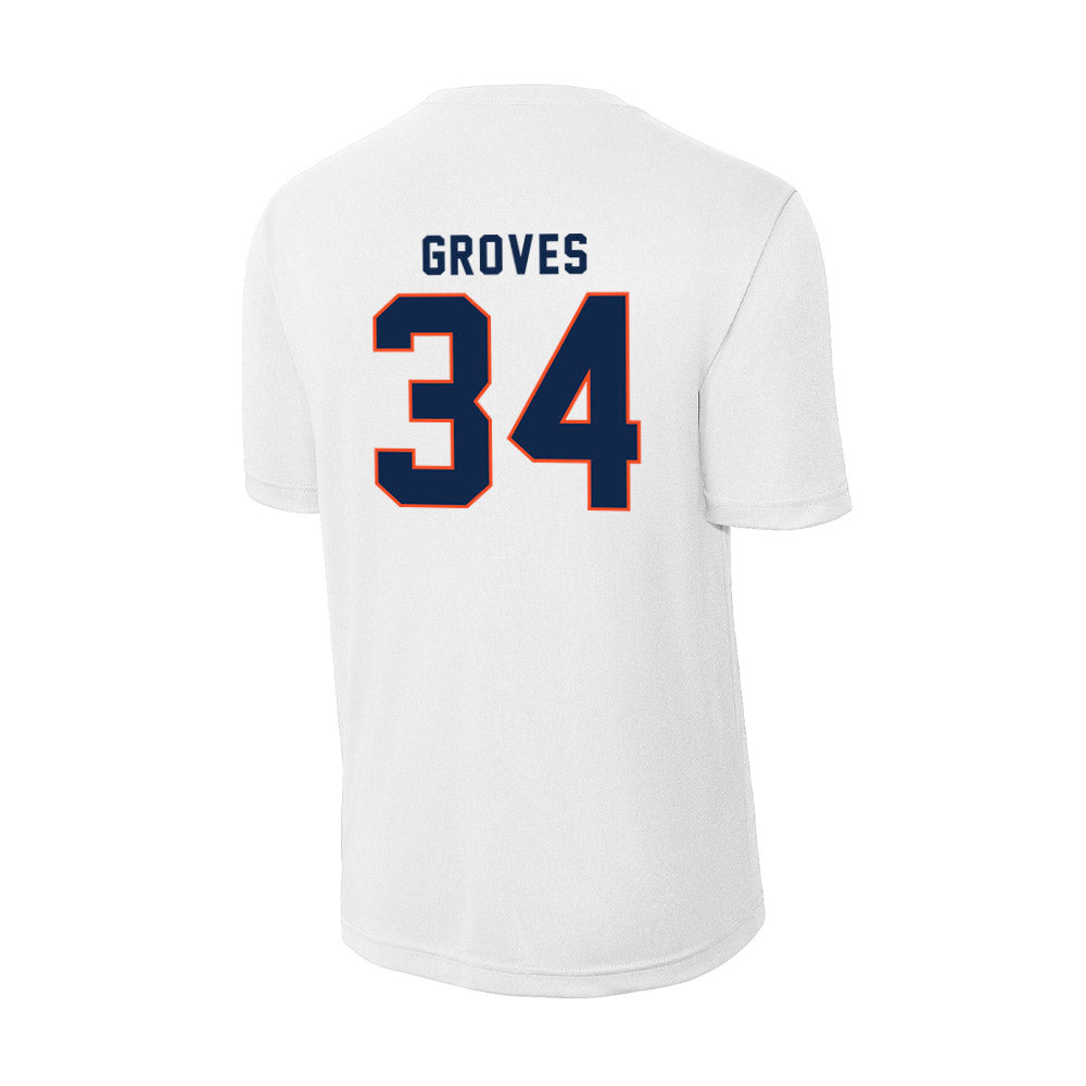 Virginia - NCAA Men's Basketball : Jacob Groves - Activewear T-shirt