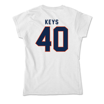 Virginia - NCAA Football : Rob Keys - Soft Style Women’s T-Shirt-1