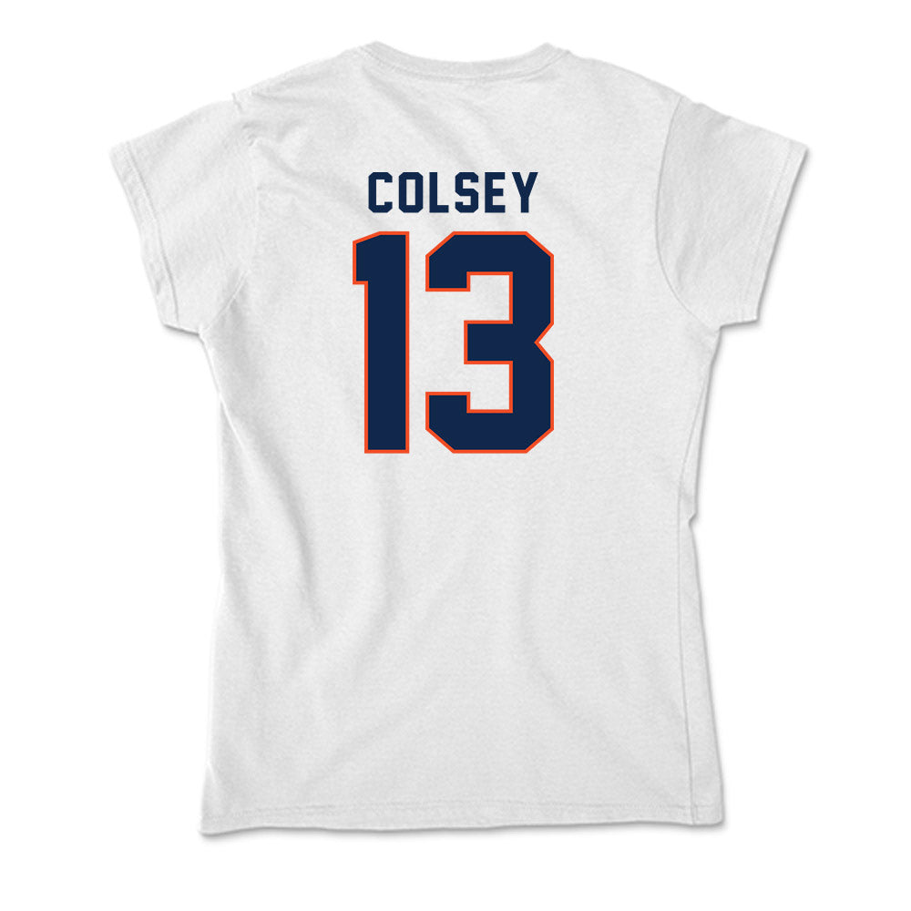 Virginia - NCAA Men's Lacrosse : Ryan Colsey - Soft Style Women’s T-Shirt-1