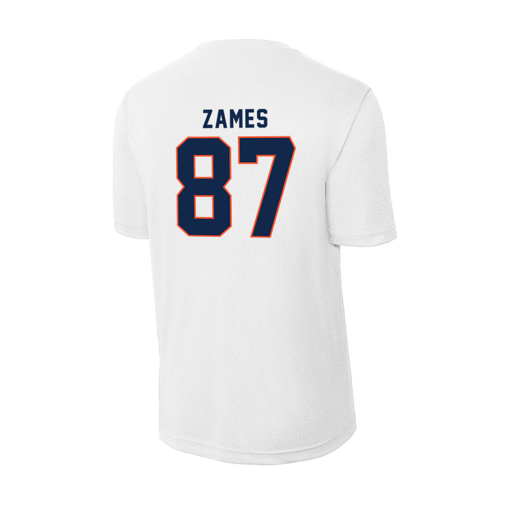 Virginia - NCAA Football : Justin Zames - Activewear T-Shirt-1