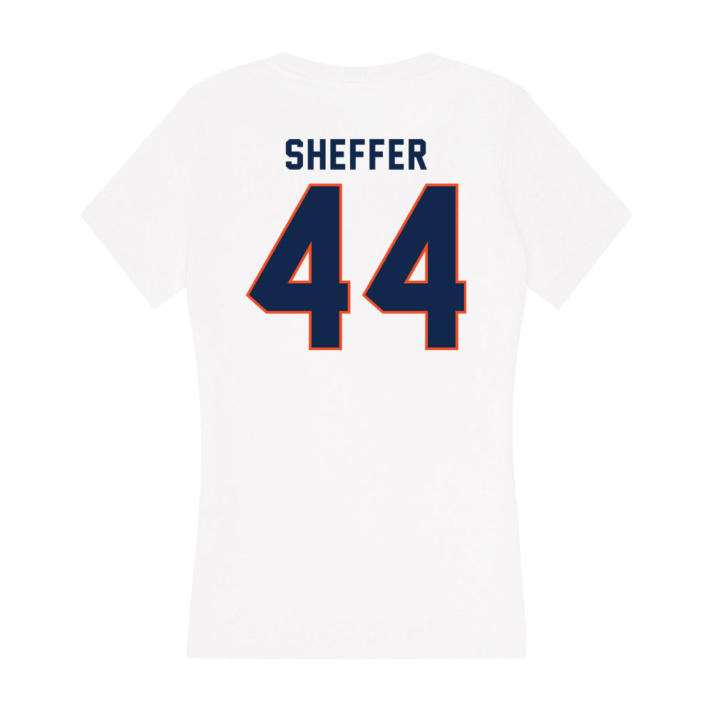 Virginia - NCAA Football : Brayden Sheffer - Women's V-Neck T-Shirt-1