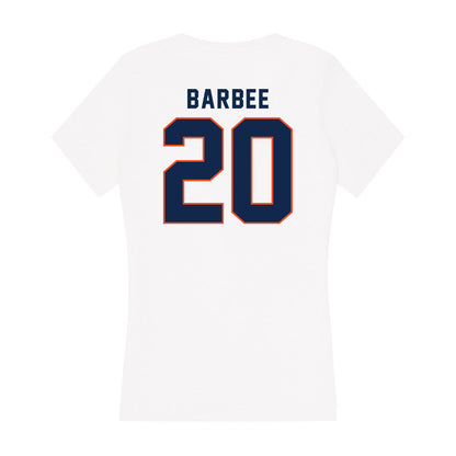 Virginia - NCAA Softball : Shelby Barbee - Women's V-Neck T-Shirt-1