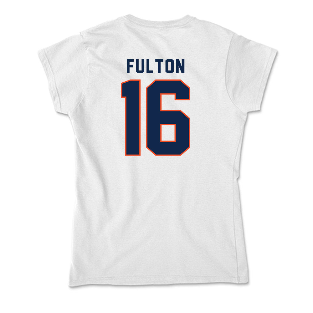 Virginia - NCAA Men's Lacrosse : George Fulton - Soft Style Women’s T-Shirt-1