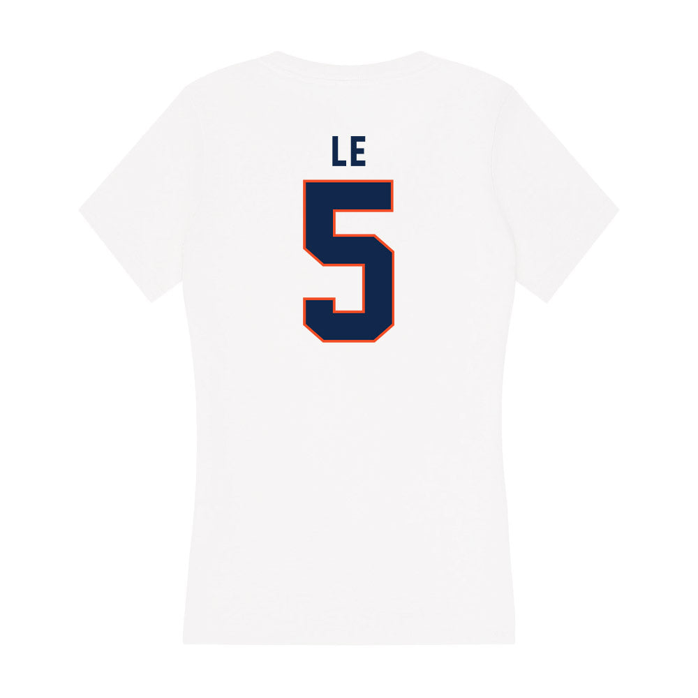 Virginia - NCAA Women's Volleyball : Ashley Le - Women's V-Neck T-Shirt-1