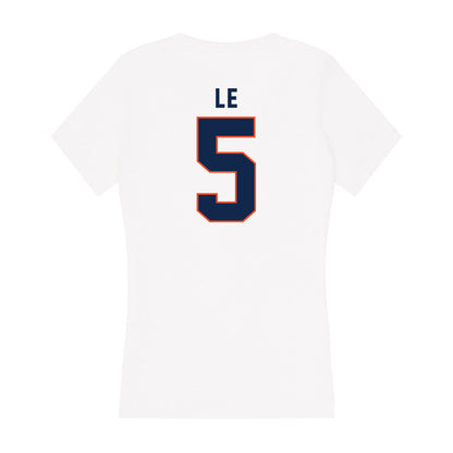 Virginia - NCAA Women's Volleyball : Ashley Le - Women's V-Neck T-Shirt-1