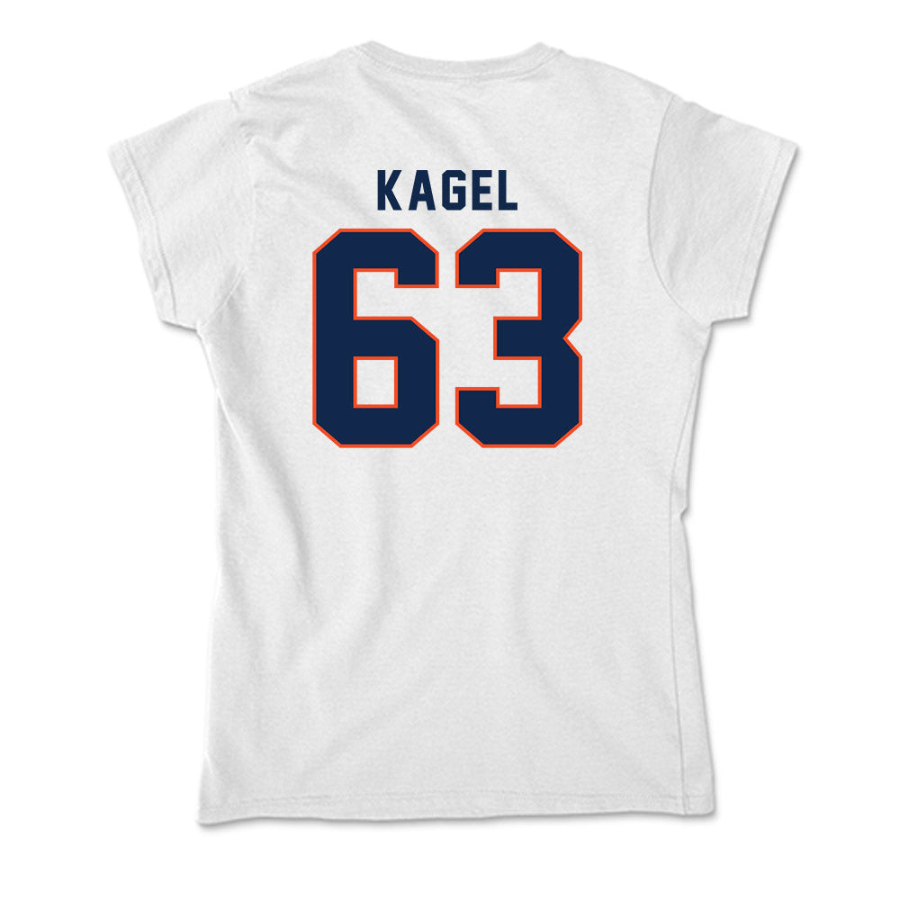 Virginia - NCAA Football : Joey Kagel - Soft Style Women’s T-Shirt-1