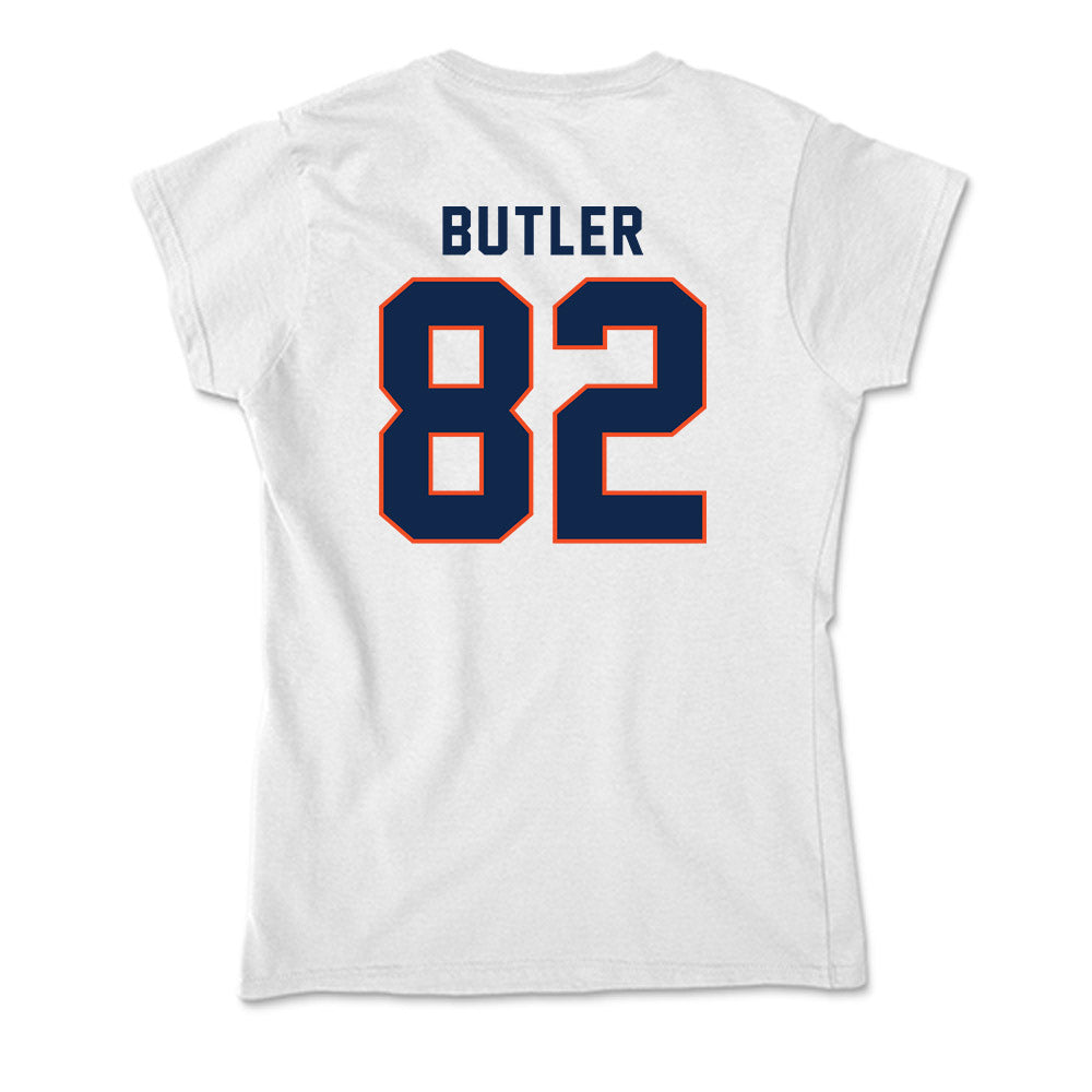 Virginia - NCAA Football : Kam Butler - Soft Style Women’s T-Shirt-1