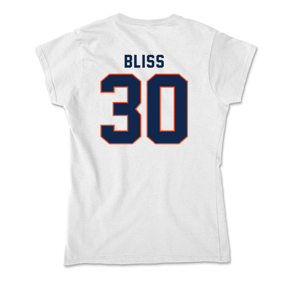 Virginia - NCAA Men's Basketball : Christian Bliss - Soft Style Women’s T-Shirt-1