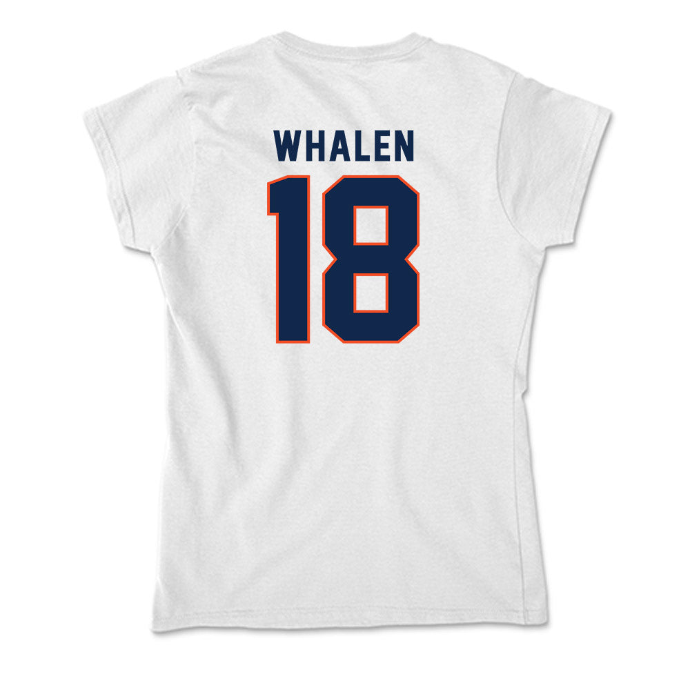 Virginia - NCAA Baseball : Bobby Whalen - Soft Style Women’s T-Shirt-1