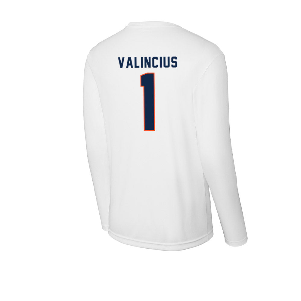 Virginia - NCAA Baseball : Tomas Valincius - Activewear Long Sleeve T-Shirt