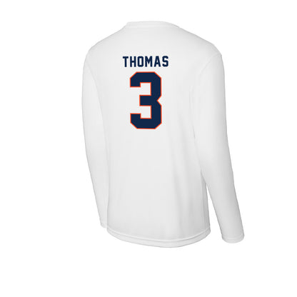 Virginia - NCAA Football : Corey Thomas - Activewear Long Sleeve T-Shirt