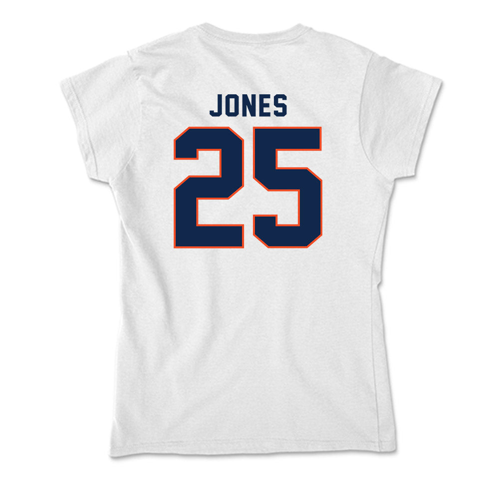 Virginia - NCAA Football : Terell Jones - Soft Style Women’s T-Shirt-1