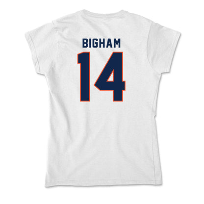 Virginia - NCAA Softball : Eden Bigham - Soft Style Women’s T-Shirt-1