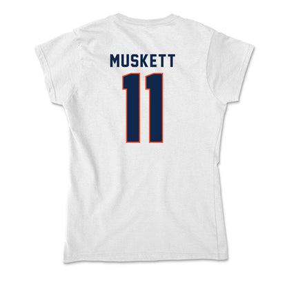 Virginia - NCAA Football : Tony Muskett - Soft Style Women’s T-Shirt-1