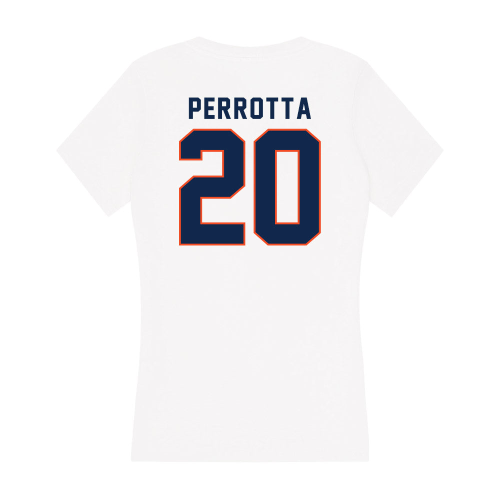 Virginia - NCAA Baseball : Antonio Perrotta - Women's V-Neck T-Shirt-1