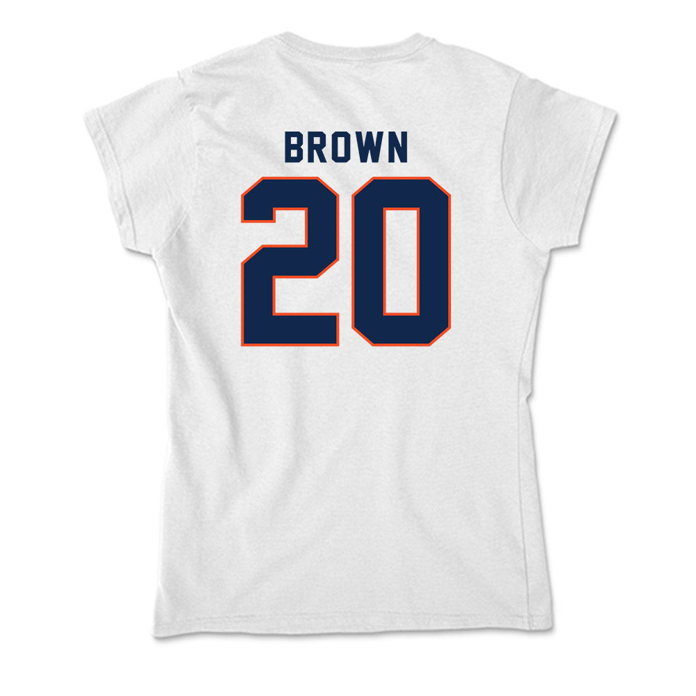 Virginia - NCAA Football : Xavier Brown - Soft Style Women’s T-Shirt-1