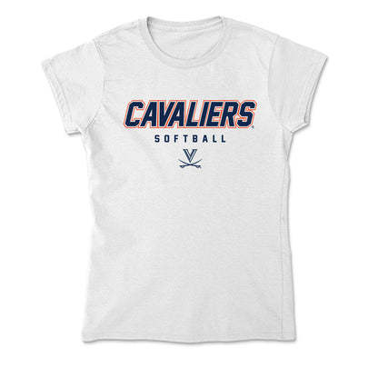 Virginia - NCAA Softball : Reece Holbrook - Soft Style Women’s T-Shirt-0