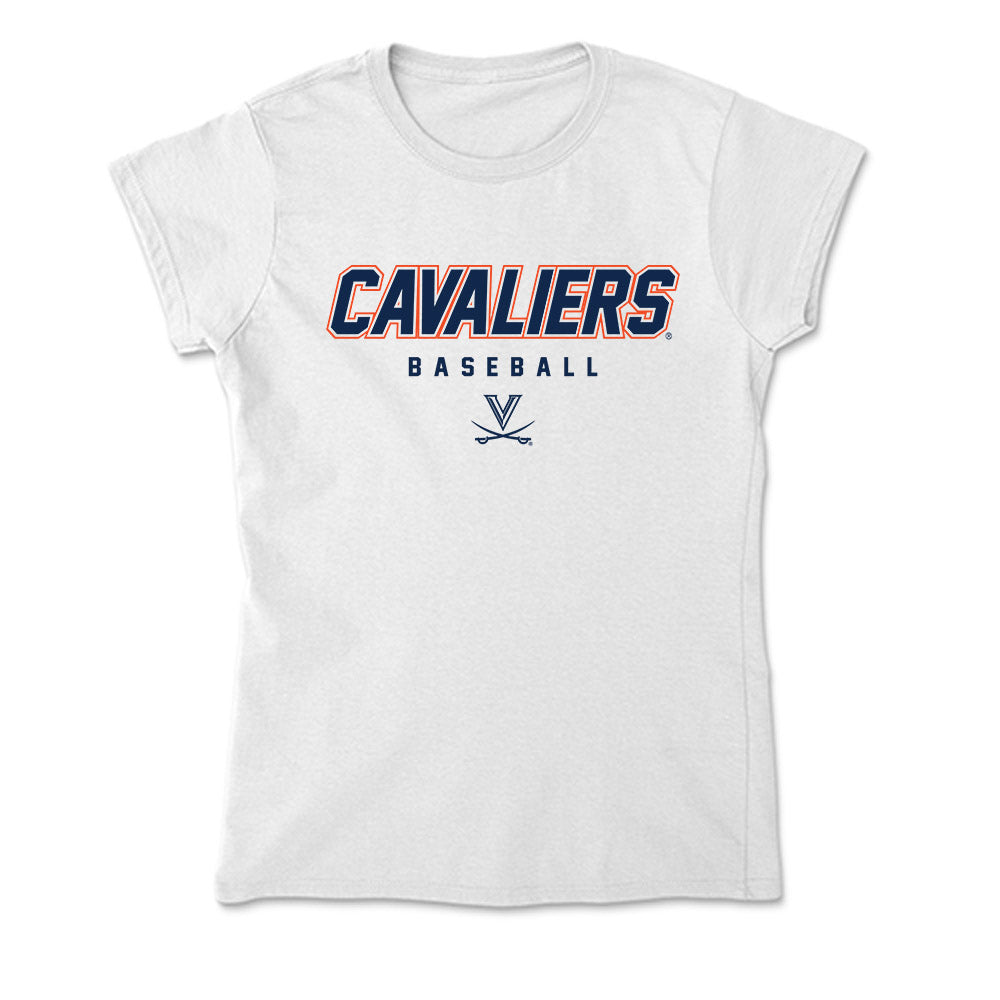 Virginia - NCAA Baseball : Sam Harris - Soft Style Women’s T-Shirt-0