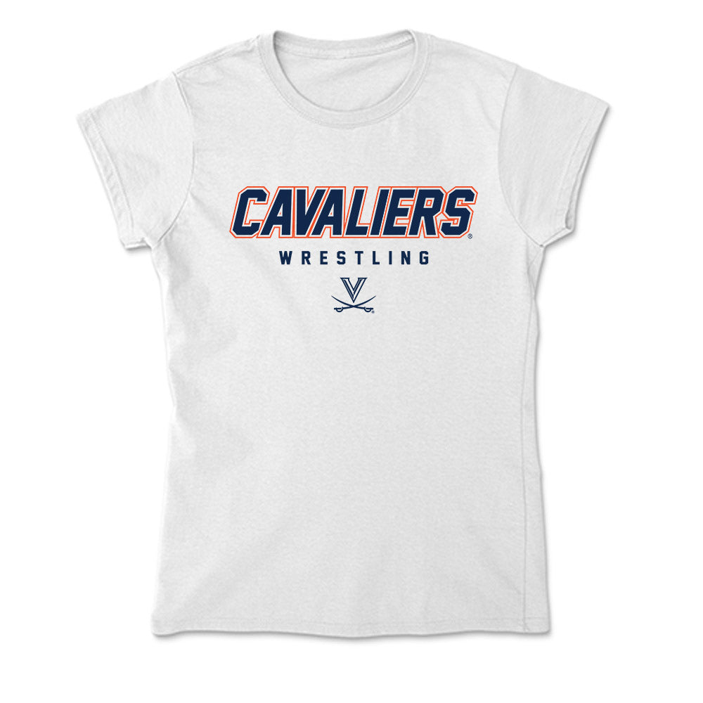 Virginia - NCAA Wrestling : Dylan Cedeno - Soft Style Women’s T-Shirt-0