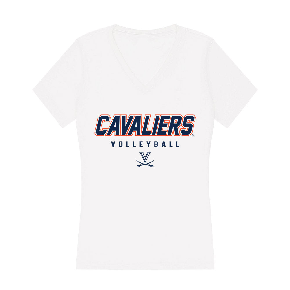 Virginia - NCAA Women's Volleyball : Ashley Le - Women's V-Neck T-Shirt-0