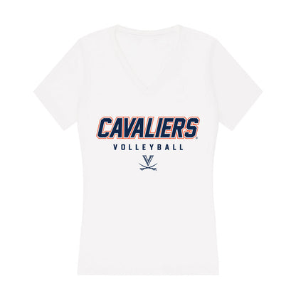 Virginia - NCAA Women's Volleyball : Ashley Le - Women's V-Neck T-Shirt-0