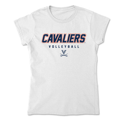 Virginia - NCAA Women's Volleyball : Abby Tadder - Soft Style Women’s T-Shirt-0