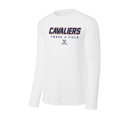 Virginia - NCAA Men's Track & Field : Brock Schenck - Activewear Long Sleeve T-Shirt