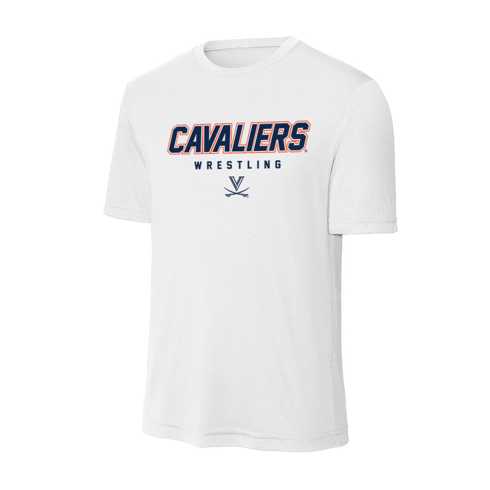 Virginia - NCAA Wrestling : Luke Roberts - Activewear T-Shirt-0