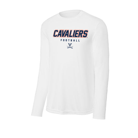 Virginia - NCAA Football : Trey McDonald - Activewear Long Sleeve T-Shirt-0
