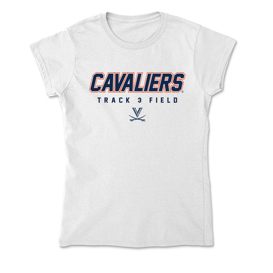 Virginia - NCAA Women's Track & Field : Ella Woehlcke - Soft Style Women’s T-Shirt-0