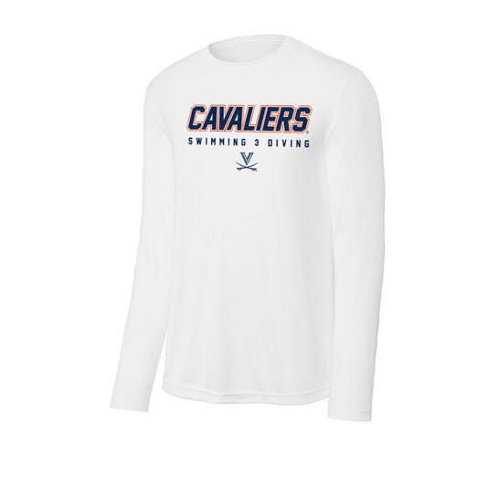 Virginia - NCAA Women's Swimming & Diving : Maggie Schalow - Activewear Long Sleeve T-Shirt-0