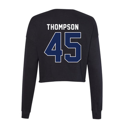 Arizona - NCAA Baseball : Kade Thompson - Women's Cropped Crew Fleece-1