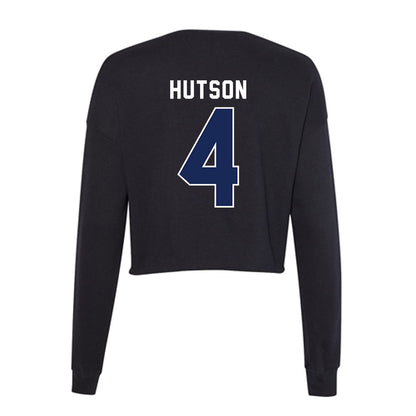 Arizona - NCAA Football : Kris Hutson - Women's Cropped Crew Fleece-1