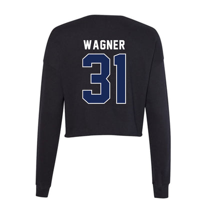 Arizona - NCAA Football : Ian Wagner - Women's Cropped Crew Fleece-1