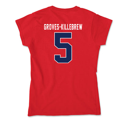 Arizona - NCAA Football : Marquis Groves-Killebrew - Soft Style Women’s T-Shirt-1