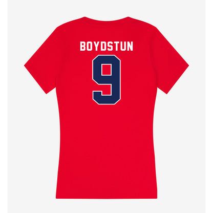 Arizona - NCAA Women's Soccer : Lily Boydstun - Women's V-Neck T-Shirt-1
