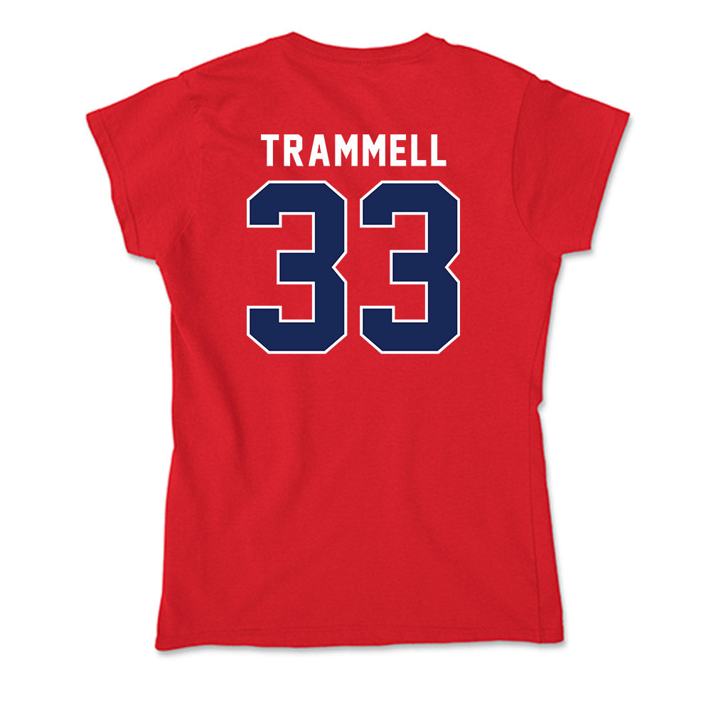 Arizona - NCAA Women's Basketball : Daniah Trammell - Soft Style Women’s T-Shirt-1