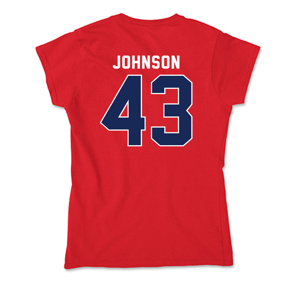 Arizona - NCAA Football : Dalton Johnson - Soft Style Women’s T-Shirt-1