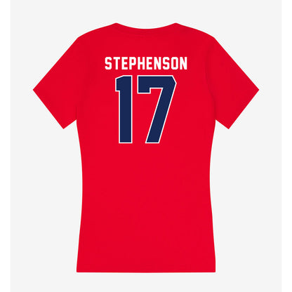 Arizona - NCAA Women's Soccer : Mireya Stephenson - Women's V-Neck T-Shirt-1