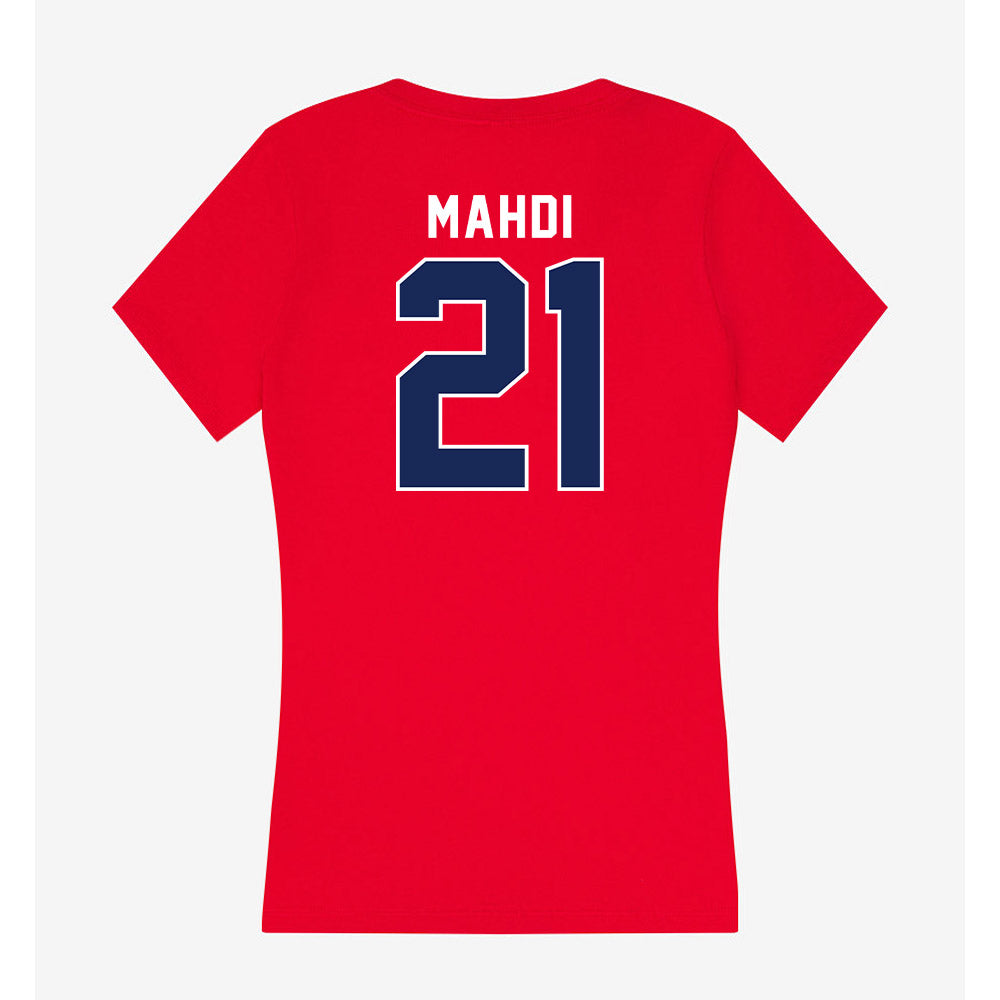 Arizona - NCAA Football : Ismail Mahdi - Women's V-Neck T-Shirt-1