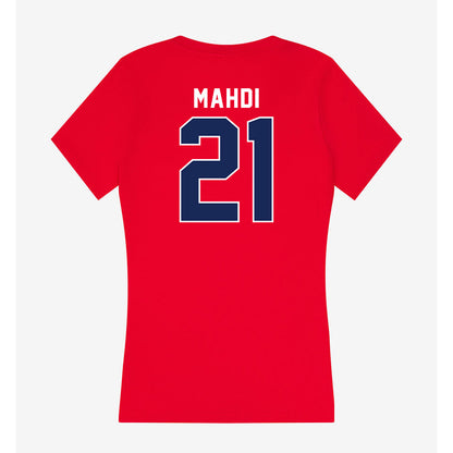 Arizona - NCAA Football : Ismail Mahdi - Women's V-Neck T-Shirt-1
