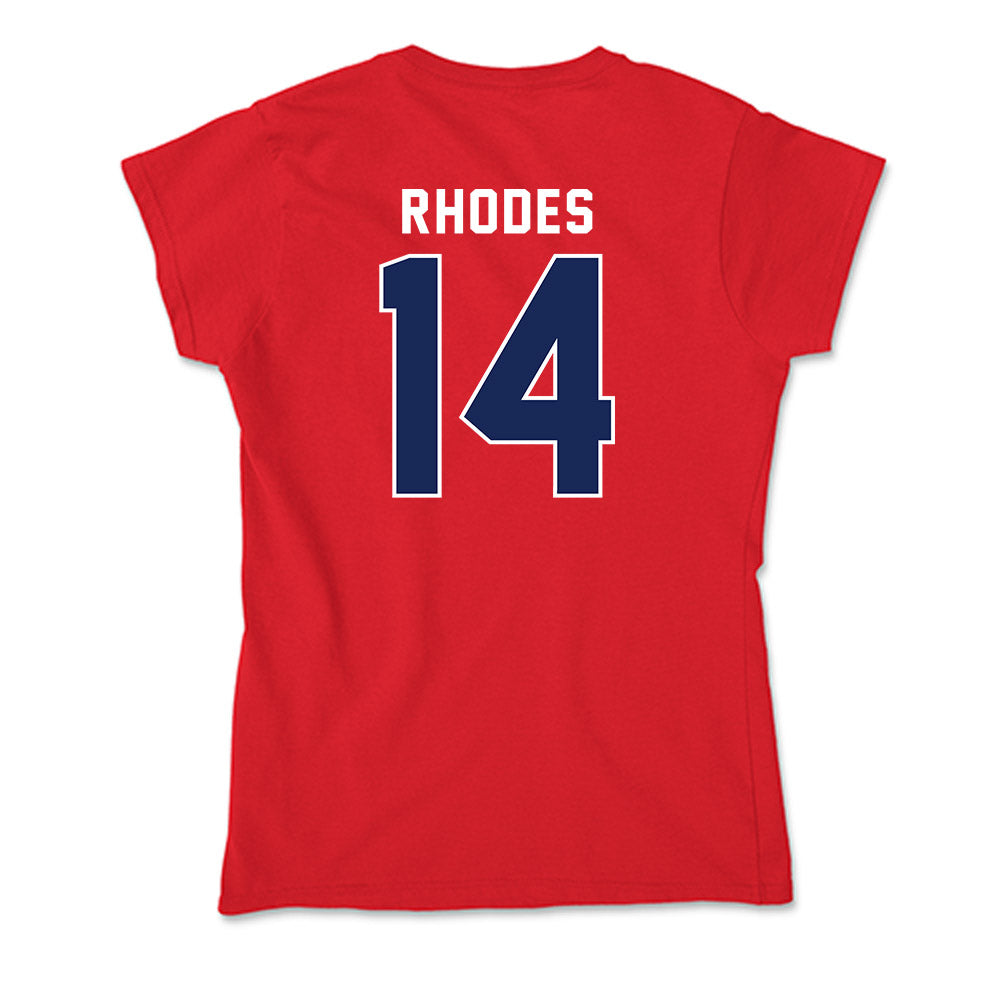 Arizona - NCAA Women's Basketball : Brooklyn Rhodes - Soft Style Women’s T-Shirt-1