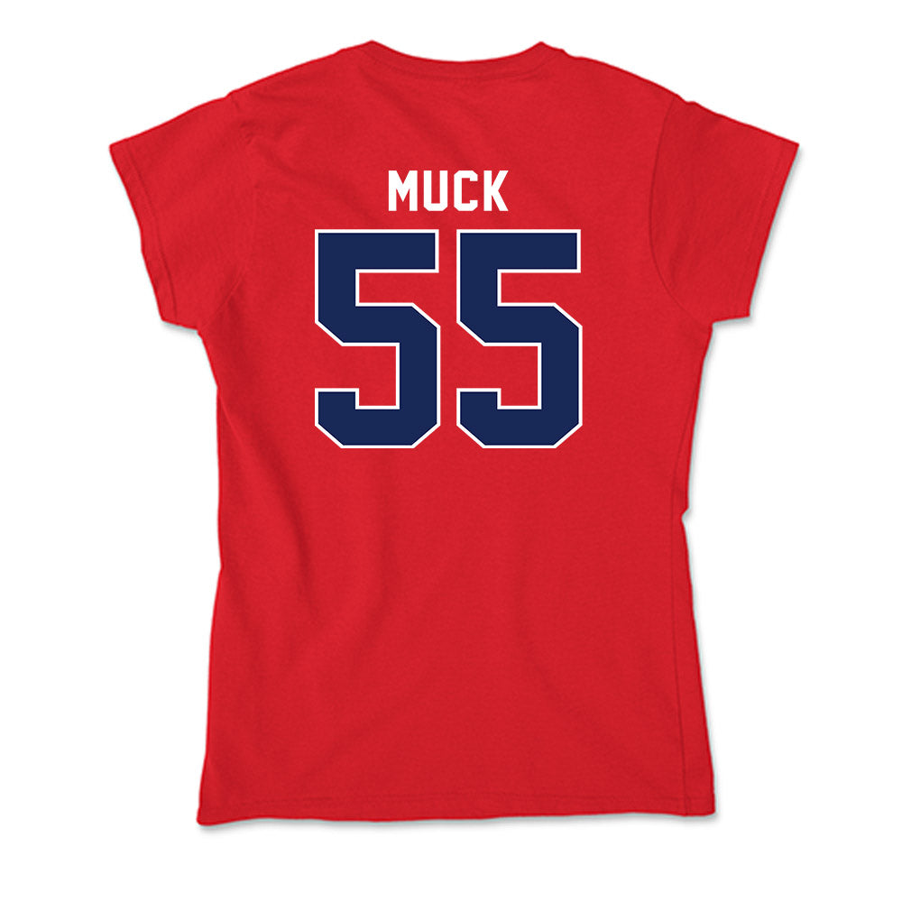 Arizona - NCAA Baseball : Karter Muck - Soft Style Women’s T-Shirt-1