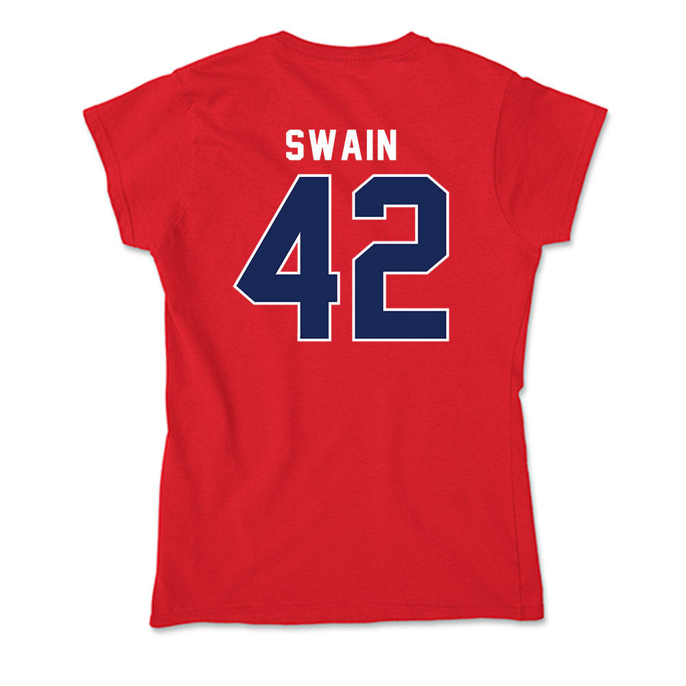  - NCAA Softball : Saya Swain - Soft Style Women’s T-Shirt-1